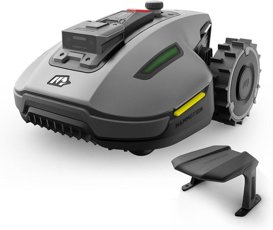 Mammotion YUKA Mini 700 Mähroboter mit Garage – Kabelloses Rasenmähen mit KI-Navigation & NetRTK+ Vision-System